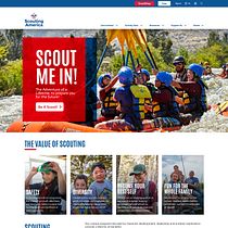 Scouting America - Website Redesign. UX / UI, e Web Design projeto de Kevin Zapata - 18.12.2024