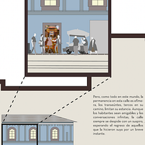 Postales de la ciudad pantalla. Un projet de Illustration architecturale, Dessin, Illustration traditionnelle, Narration, Esquisse , Stor, board, Stor , et telling de hermenautaazul - 19.12.2024