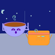 music and coffee. 2D Animation, Animated Illustration, Animation, Character Animation, Character Design, Digital Illustration, and Traditional illustration project by Elma Vivian Mas Silva - 12.21.2024