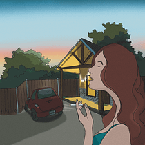 Moody Digital Illustration. Digital Drawing, Digital Illustration, Traditional illustration, Narrative, and Sketchbook project by Angie Mesih - 12.24.2024