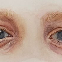 Proyecto final❤️. Un projet de Beaux Arts, Peinture, Dessin de portrait , et Aquarelle de Maríapaula Herrera - 27.12.2024