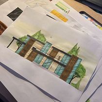 My progress. Un progetto di Illustrazione architettonica, Architettura, Disegno, Interior design e Bozzetti di nourbinladin112 - 27.12.2024