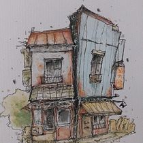 My trial project 1 Ein Projekt aus dem Bereich Architektonische Illustration, Zeichnung, Illustration mit Tinte, Sketchbook und Skizzenentwurf von ayomi_weerasinghe_tharusep16 - 31.12.2024