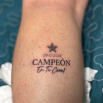 Tatuaje de campeón. Un progetto di Design di tatuaggi di lucianorojasdiaz7 - 03.01.2025