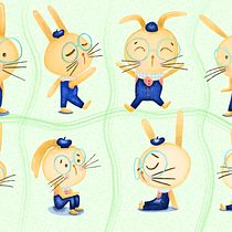 My project for course: Picturebook Character Illustration with Procreate. Projekt z dziedziny Ilustracje dla dzieci, Ilustracja c, frowa, Trad, c, jna ilustracja, Projektowanie postaci i Narracja użytkownika nilgun basaran - 04.01.2025