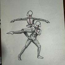 Dibujo anatómico . Un proyecto de Bellas Artes, Dibujo, Dibujo a lápiz, Dibujo realista, Dibujo anatómico y Bocetado de fuentesnathalyfuentes - 04.01.2025