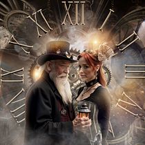 Aventuriers du temps. Photograph, Post-production, Photomontage, and Photographic Composition project by Anita Romain - 01.04.2025