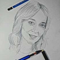 Portrait sketching. Artistic Drawing, Drawing, Portrait Drawing, Sketchbook, and Sketching project by Daniel Torres - 01.05.2025
