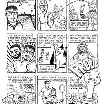My project for course: Autobiographical Comic Book: Illustrate Your Experiences. Comic, Communication, Digital Illustration, Traditional illustration, Ink Illustration, Narrative, Pencil Drawing, Stor, telling, and Writing project by Mark Barwell - 01.08.2025