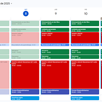 Programa de una semana . Creative Consulting, Design Management, Marketing, Management, and Productivit project by Katy Barrios Contreras - 01.08.2025