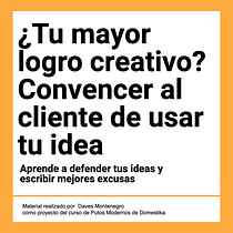 Logro Creativo- Copywriting para copywriters- Daves Montenegro. Un progetto di Pubblicità, Comunicazione, Cop, writing, Stor e telling di daves.montenegro - 09.01.2025
