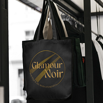 Apresentação Glamour Noir. Un progetto di Br, ing, Br, identit, Design, Design di loghi, Graphic design, Design tipografico e Tipografia di Lorhane da Costa - 09.01.2025