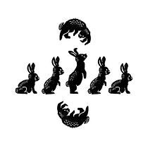 EL CONEJO EN LA LUNA. Projekt z dziedziny Trad, c, jna ilustracja, Ilustracja c, frowa, Ilustracje dla dzieci, Stor, board, Stor i telling użytkownika claudio_chico - 10.01.2025