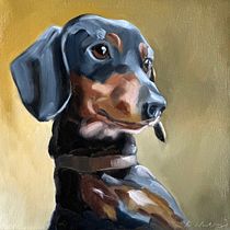 Belle. Un proyecto de Bellas Artes, Ilustración naturalista				, Pintura al óleo y Pintura de Kristina - 14.01.2025