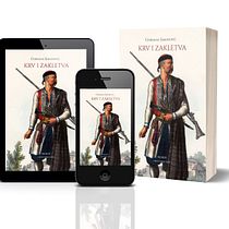 Novel book cover for EPUB format. Art Direction, Editorial Design, and Graphic Design project by Gordana Simonović - 01.14.2025