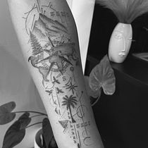 Survival . Un progetto di Design di tatuaggi di juliaj6360 - 15.01.2025