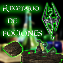 [Skyrim] Recetario de pociones.. Un projet de Programmation , et Jeux vidéo de Sebastian Cuevas - 18.01.2025