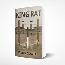 King Rat James Cavell - Book Cover. Editorial Illustration, Traditional illustration, Digital Illustration, Stor, and telling project by michalwolski27 - 01.20.2025