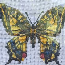 Proyecto final. Punto cruz moderno con efecto fotográfico.. Un projet de Broderie , et Art textile de Andrea Castillo Garcia - 20.01.2025