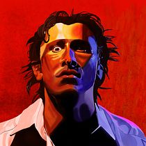 Proyecto final, ROJO . Un progetto di Pittura e Pittura digitale di Brandon Valles Guerrero - 20.01.2025