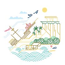 Landfall. Un projet de Dessin numérique, Illustration numérique , et Dessin de Kevin Zapata - 20.01.2025