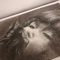 Charcoal. Een project van  Tekening, Sketchbook y  Schetsen van Kaos Käthe - 22.01.2025