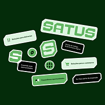 Escolha e defesa de tipografia para a Satus. Br, ing, Identit, T, pograph, T, pograph, and Design project by Jeferson Santos de Jesus - 01.25.2025