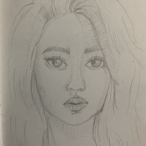 Retratos de perfil, 3/4 y de frente.. Artistic Drawing, Drawing, Portrait Drawing, Sketchbook, and Sketching project by luzejimenezb - 01.27.2025