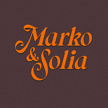 Marko & Solia. Calligraph, Digital Lettering, Lettering, T, pograph, T, pograph, and Design project by Marko Pazyniak - 01.28.2025