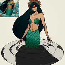 Yara Concept Art - Final Boardgame Design Project Ein Projekt aus dem Bereich Comic, Kreativität, Zeichnung, Digitale Zeichnung, Manga, Design von Figuren und Traditionelle Illustration von Philipe Rodrigues - 30.01.2025