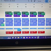 Agenda semanal . Creative Consulting, Design Management, Marketing, Management, and Productivit project by mallerline bohorguez perez - 01.31.2025