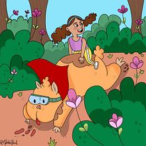 Proyecto final de creacion de personajes infantiles . Digital Drawing, Character Design, Traditional illustration, Digital Illustration, and Children's Illustration project by Natalia Palma - 02.01.2025