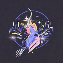 Composición creativa para ilustración con Procreate. Criatividade, Desenho digital, Ilustração tradicional e Ilustração digital projeto de Mayte Del Angel - 04.02.2025