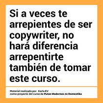 Comprar un curso por una buena promoción. Terminar haciendo tarea para promocionarlo.. Un progetto di Pubblicità, Comunicazione, Cop, writing, Stor e telling di ka.esvil - 08.02.2025