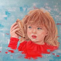 Il mio progetto artistico: Tecniche sperimentali di ritratto a olio. Artes plásticas, Pintura a óleo, e Pintura projeto de Athena - 08.02.2025