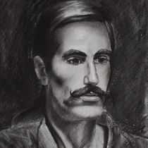 Proyecto de rostros con carbon vegetal con Xavier Denia . Fine Arts, Drawing, Portrait Drawing, Realistic Drawing, and Traditional illustration project by Cesar Ruiz - 02.08.2025
