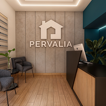 Oficinas Inmobiliaria. Interior Architecture, Interior Decoration, Interior Design, and Spatial Design project by estefaniacastillo1541 - 02.17.2025
