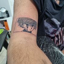 Killua a la piel real. Un progetto di Design di tatuaggi di pame.paucar.16 - 19.02.2025