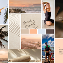 Pilates & Bienestar. Un progetto di Br, ing, Br, identit, Graphic design, Design per i social network e Web design di Ligia Leal - 19.02.2025