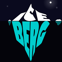 ICEBERG. Br, ing e Identidade, Teoria da cor, Design, Gestão de design, Design digital, Design editorial, Design gráfico, Design de logotipo, Tipografia, e Desenho tipográfico projeto de KEVIN ALBERTO MEJIA - 20.02.2025