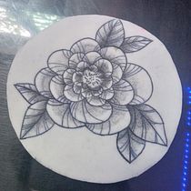 Tattoo Carmélia. Un progetto di Design di tatuaggi di Jucíelly Lima - 24.02.2025