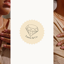 Designing the Brand "Lustre & Co". Un progetto di Br, ing, Br, identit, Graphic design, Design per i social network e Web design di selly_ouko - 25.02.2025