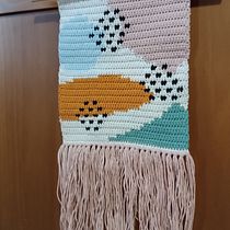 Progetto finale del corso di arazzi all'uncinetto . Decoration, DIY, Fiber Arts, Crochet, Fashion Design, and Textile Design project by silviadon84 - 02.25.2025