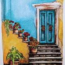 Somewhere in Europe . Architectural Illustration, Painting, Watercolor Painting, Ink Illustration, and Sketching project by hello_732489 - 02.27.2025