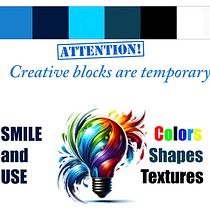 COLORS, SHAPES AND TEXTURES-WEAPONS AGAINST THE CREATIVE BLOCKS. Creativit, Design, and Graphic Design project by Edivaldo de Oliveira - 03.02.2025