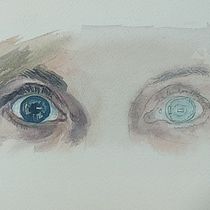 Violetas inacabados. Un projet de Beaux Arts, Peinture, Dessin de portrait , et Aquarelle de Juan Freddy Abarca Cordero - 03.03.2025