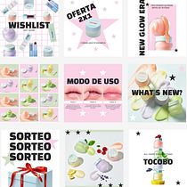 K-Glow Social. Un progetto di Br, ing, Br, identit, Design, Design di loghi, Graphic design, Design tipografico e Tipografia di Raquel Hernández Saiz - 03.03.2025
