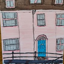 Project house sketching with markers Ein Projekt aus dem Bereich Architektonische Illustration, Illustration mit Tinte und Sketchbook von l.lynx - 04.03.2025