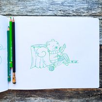 Character design sketchbook. Un progetto di Character design, Illustrazione infantile, Disegno con matite colorate, Disegno e Disegno a matita di Judit Fülöp - 05.03.2025