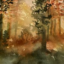 Dappled. Painting, and Watercolor Painting project by corbetoc1 - 03.06.2025